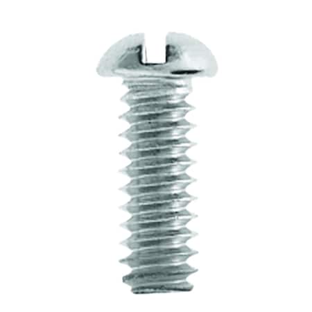 Danco Danco No. 10-24 X 1/2 in. L Slotted Round Head Chrome-Plated Brass Bibb Screw 1 pk 35154B